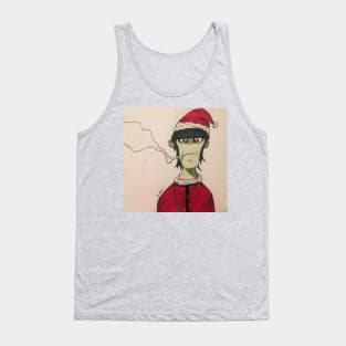 Murdoc in a Santa hat - Phase 4 Tank Top